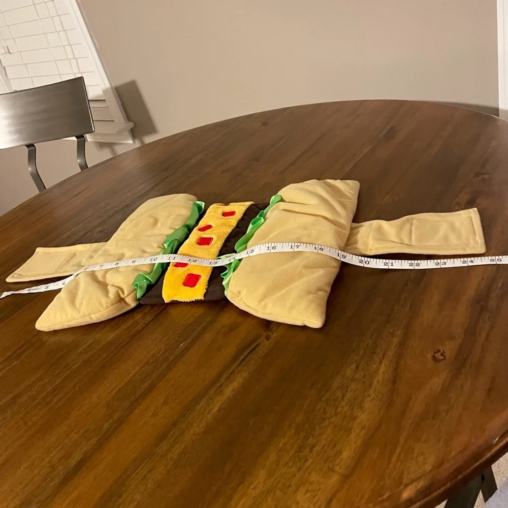 Dog Pet Taco Costume Cat Halloween Party